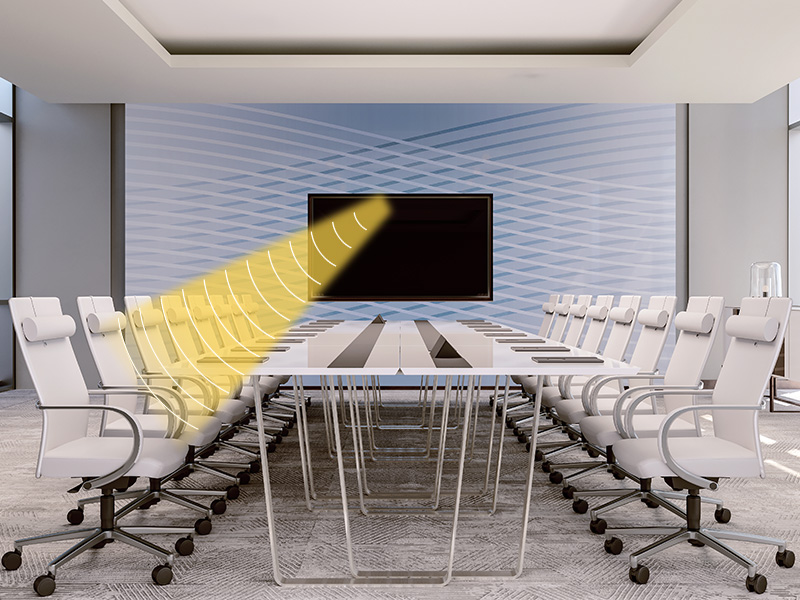 視頻語(yǔ)音會(huì)議使用定向音箱