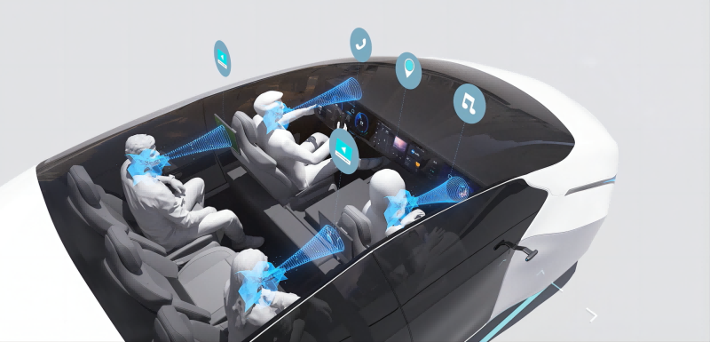 車(chē)載音響車(chē)內(nèi)定向音頻分區(qū)