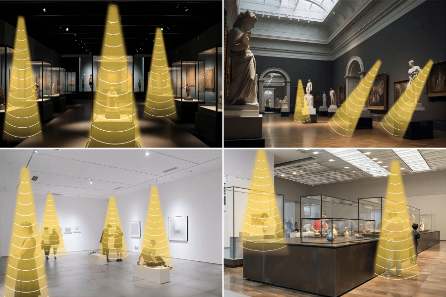 展廳定向講解音箱應用