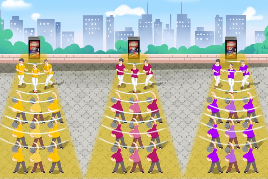 廣場舞定向音響可實(shí)現(xiàn)聲音分區(qū)效果