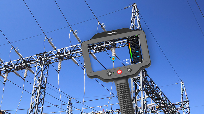 手持便攜式工業(yè)聲學(xué)成像儀