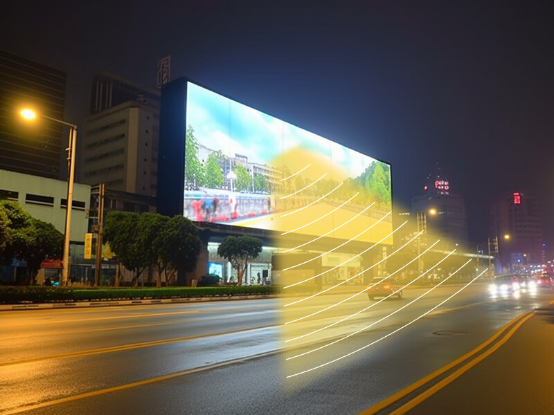 戶外廣告大屏定向音響