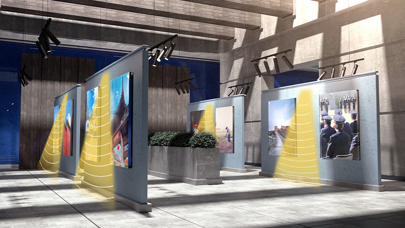 展廳定向揚聲器