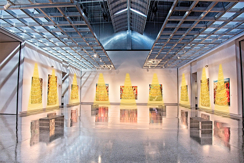 藝術(shù)展定向音響